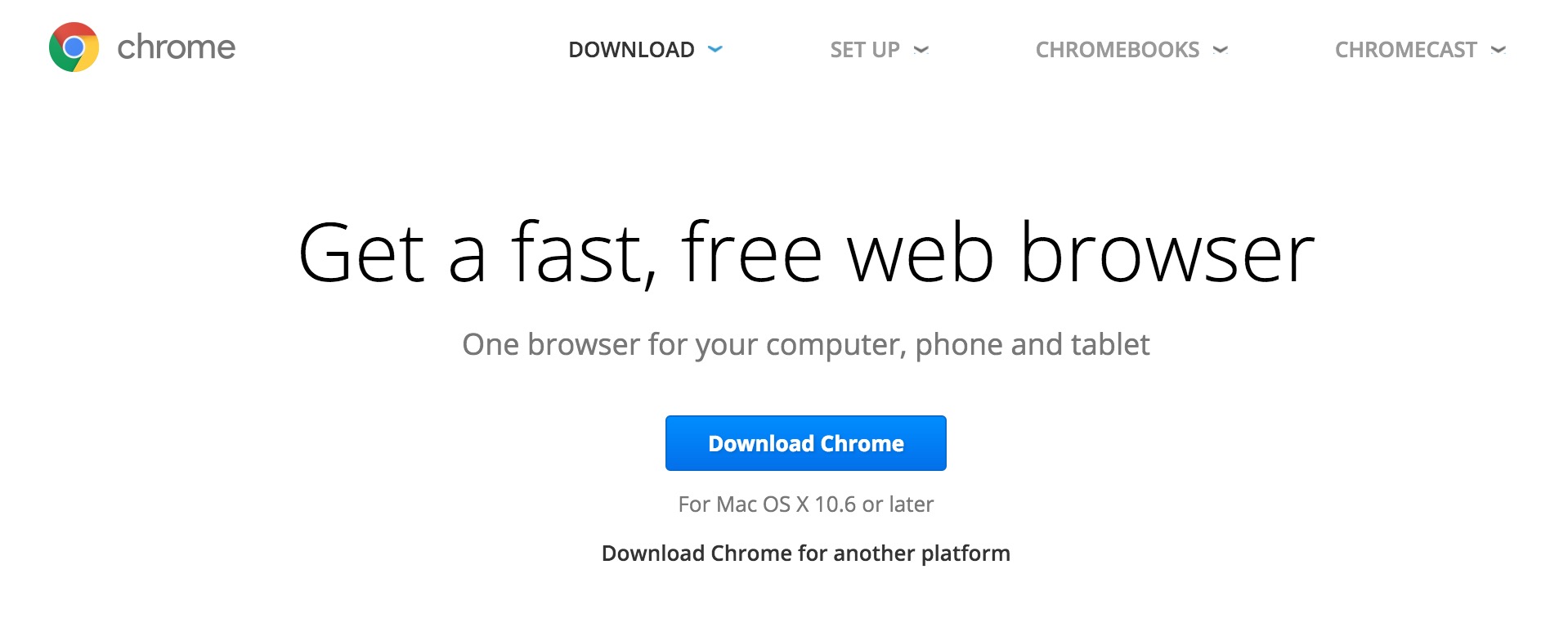 chrome standalone